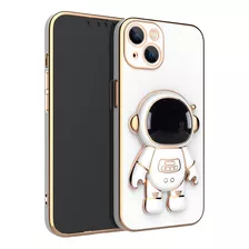 Funda Para iPhone Plano Suave Astronautas