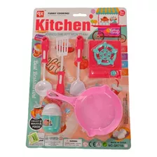 Juguete Set Cocina Completo Niños Cocineros 