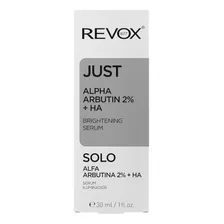 Revox B77 Suero Facial · Alfa Arbutina 2% + Ha · Iluminador