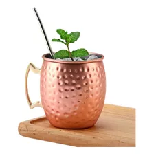 Taza Mug Moscow Mule 550 Ml Para Mojito, Cerveza, Vodka