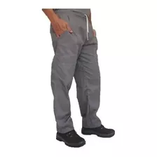 Calça Brim Para Uniforme Obra Soldador Pedreiro Construção