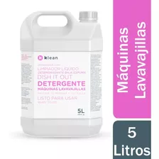 Detergente Para Lavavajillas Líquido Klean Bidon 5 Litros