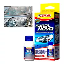 Revitalizador De Farol Luxcar Automotivo Liquido Renovador Cor Azul Céu