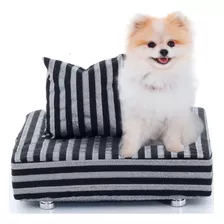 Cama Box Para Cachorro Com Travesseiro - Caminha Pet 