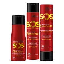 Ilike Kit Sos Antiemborrachamento Shampoo+condicionador+masc