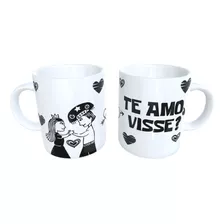 Caneca De Porcelana Te Amo Visse ?