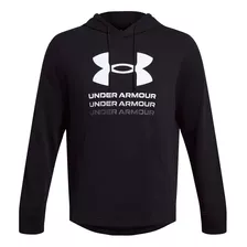 Buzo Under Armour Rival Terry Grphc Hd Black Para Hombre