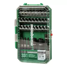 Kit De 33 Puntas De Destornillador De Impacto - Metabo Hpt