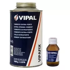 Cola Cimento Vipafix Vipal 1000ml + Catalisador