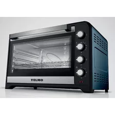 Horno Eléctrico 140 Litros Yelmo Yl-140cln Color Gris/negro