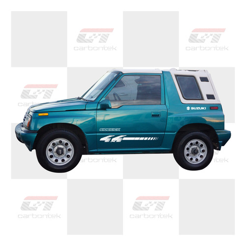 Kit Pack 7pzs Stickers Calcomana Suzuki Sidekick 4x4 Vitara Foto 8