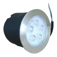 Mini Balizador Led Externo 5w Embutir Escada Aaatop Branco Q Cor Da Cúpula Cromado Cor Da Estrutura Preto