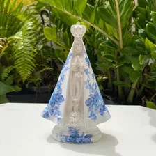 Imagem Nossa Senhora Aparecida 20cm Decoupage Florzinha 