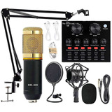 Nuevo Kit De Micrófono De Condensador Bm800 Actualizado Con