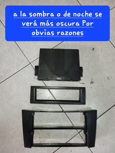 Base Frente Para Estereo 1 O 2 Din Mercedes Slk 2005 Y 2006  Foto 2