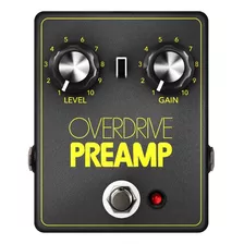 Preamplificador De Overdrive De Pedales Jhs, Negro (op)