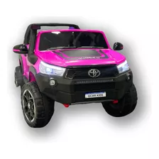 Carrinho Elétrico Infantil Hillux Rosa 12v