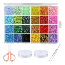 Greentime Jewelry Accessories Set, Diam 2mm, 24 Colors