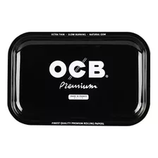 Ocb Premium Bandeja De Liar Rolling Negro/blanca