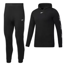 Conjunto Reebok Vector Negro Caballero Gl3159