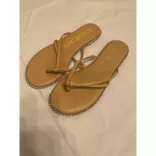 Sandalias Ojotas Mujer Con Brillos