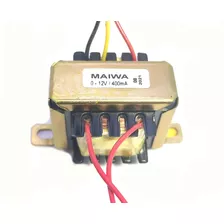 Transformador De Força 12 V / 400 Ma Entrada 110 V E 220 V