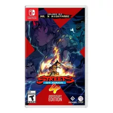 Jogo Streets Of Rage 4 Aniversary Edition Nintendo Switch