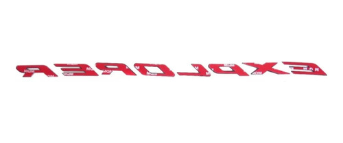 Letras Negras Emblema Para Capot Compatible Ford Explorer Foto 3