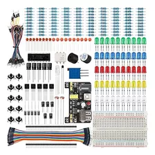 Smraza Basic Starter Kit Para Arduino, Breadboard, Fuente De