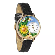 Reloj 3d De Girasol Para Mujer De Whimsical Gifts | Acabado 