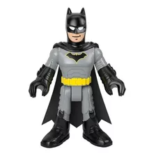 Imaginext Batman Uniforme Cinza E Preto Xl - Mattel