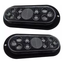 Par Sinaleira De Led Carretinha Carreta Reboque Barco Jetski