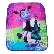 Frazada Vampirina Disney Bebe Licencia Cobertor 110*90 Cm Nv