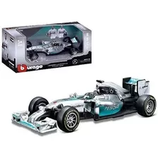 Mercedes Benz 11 Cm Burago 1:43 Nicco Rosberg #6 Formula 1 
