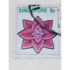 Estampilla Singapur 1047 A1