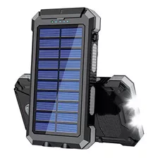Cargador Bateria Portatil Solar 20.000 Mah 2 Usb Powerbank