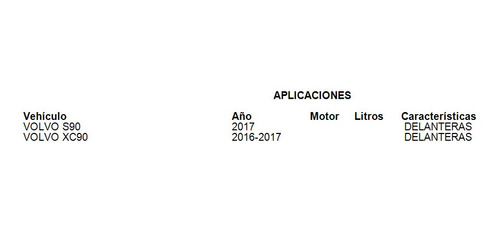 Balatas Delanteras Volvo Rin 18/19 Xc40 2016-2022 Grc Foto 3