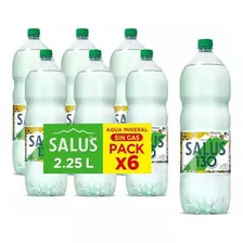 Agua Mineral Salus Sin Gas Sin Gas Botella 2.25 L Pack X 6 u