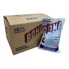 Pack 10 Bolsas De Detergente En Polvo Roma Multiusos 1kg