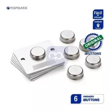 Kit 6 Ibutton Bastão Controle Ronda Vigia - Topdata Viggia