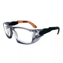 Óculos Univet 5x9 Ideal Para Pratica De Sports Para Por Grau Cor Lanranja Cor Da Armação Cinza-claro Cor Da Lente Incolro