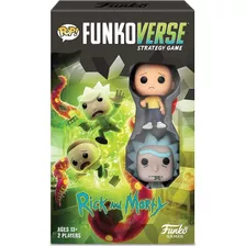 Funkoverse Juego De Mesa - Rick And Morty