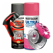 Kit Pintura Para Caliper Rosa Intenso Rust-oleum (tuning)