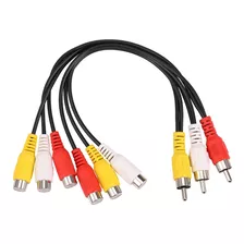 Adaptador De Audio, Tv, Dvd Y Video, Cable Av