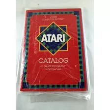 Atari Catálogo Oficial De Jogos De 1981 Excelente Estado 