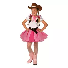 Morph Pink Cowgirl Traje Para Niñas, Disfraces De Halloween