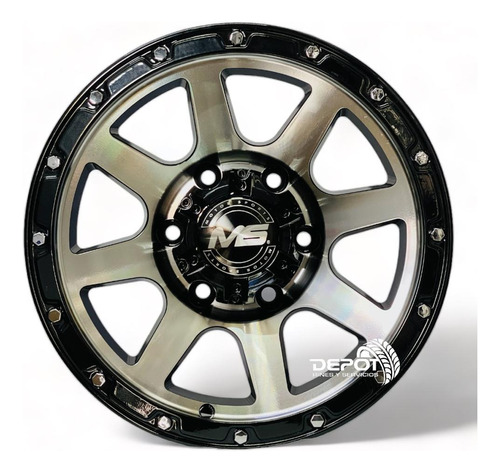 4 Rines 15x8 6-139 Deportivos Hilux Ranger Tacoma Nissan  Foto 5