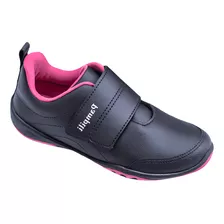 Tênis Infantil Pampili Colegial Honey Preto E Pink