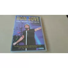 Dvd Bon Jovi - One Night Only 2010 ( Lacrado )
