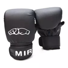 Guantines Para Bolsa De Boxeo Mir Boxing Premium Negros L
